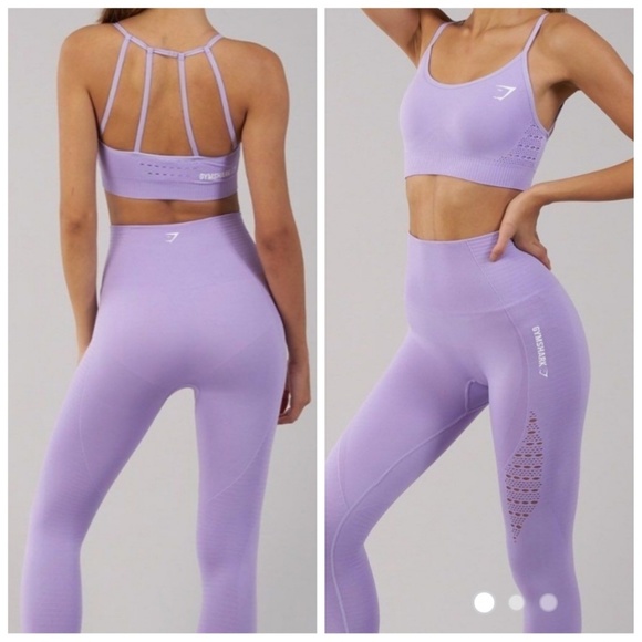 Gymshark Pants - Gymshark Lavender Energy Seamless Leggings